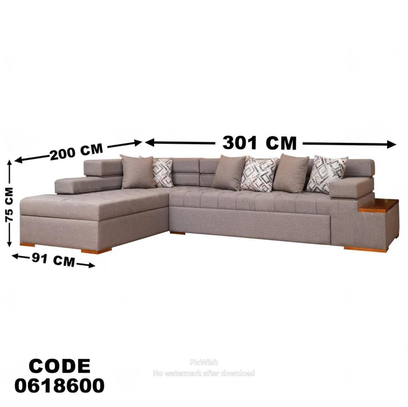 ركنة سرير وسحارة 186