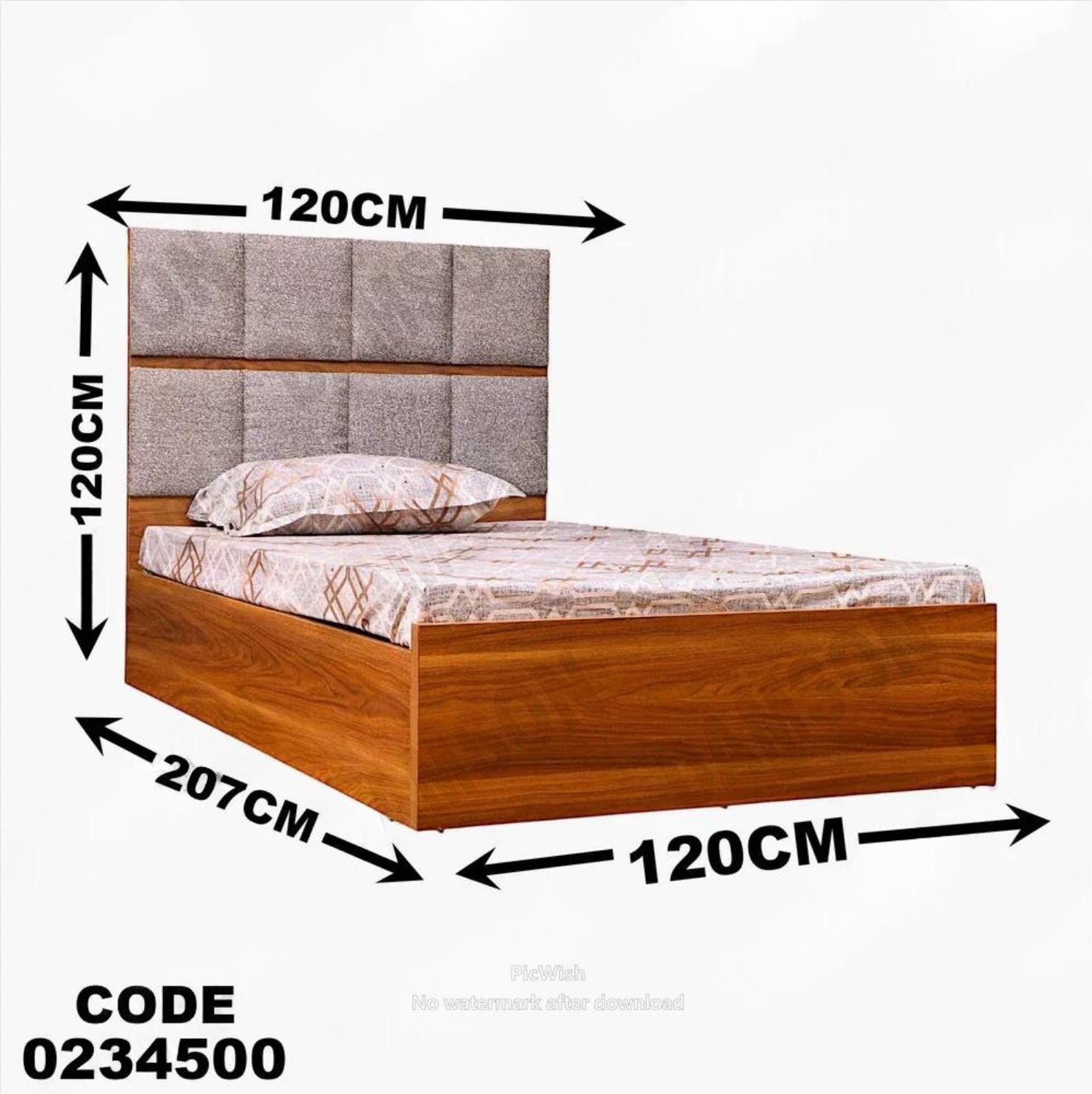 سرير اطفال 345